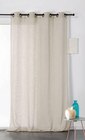 Voilage Véronica l.140 x H.240 cm beige - LINDER en promo chez Castorama Voilage Véronica l.140 x H.240 cm beige - LINDER dans le catalogue Castorama