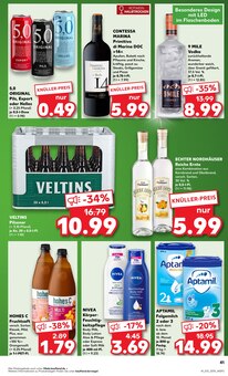 Wodka im Kaufland Prospekt "Aktuelle Angebote" mit 50 Seiten (Cottbus)