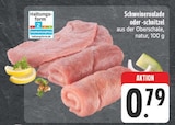 Aktuelle Schweinefleisch Angebote bei EDEKA in Leipzig Aktuelles Schweineroulade Angebot bei EDEKA in Leipzig ab 0,79 €
