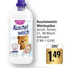 Weichspüler im Angebot bei E center in Bietigheim-Bissingen Weichspüler Angebote von Kuschelweich bei E center Bietigheim-Bissingen für 1,49 €