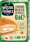CORDONS BLEUS DE POULET BIO NATURE DE FRANCE - NATURE DE FRANCE - Auchan Hypermarché CORDONS BLEUS DE POULET BIO NATURE DE FRANCE - NATURE DE FRANCE à 4,49 € dans le catalogue Auchan Hypermarché