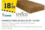 Panneau fibre de bois nu ép. 145 mm à Tout Faire dans Saint-Christophe-Vallon