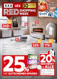 XXXLutz Prospekt für Gardelegen mit 36 Seiten XXXLutz Prospekt "RED SHOPPING WEEK" für Gardelegen, 36 Seiten, 10.10.2026 - 16.10.2026