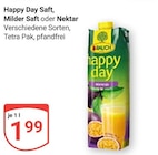 Aktuelles Happy Day Saft Angebot bei GLOBUS in Halle (Saale)