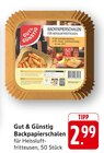 Backpapierschalen im Angebot bei EDEKA in Heilbronn Backpapierschalen Angebote von Gut & Günstig bei EDEKA Heilbronn für 2,99 €
