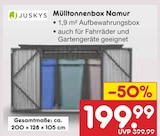 Mülltonnenbox Namur von Juskys im aktuellen Netto Marken-Discount Prospekt für 199,99 €
