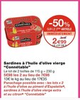 Sardines à l’huile d’olive vierge - Connétable en promo chez Monoprix Rueil-Malmaison à 2,99 €