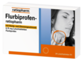Flurbiprofen-ratiopharm mit Honig- und Zitronengeschmack 8,75 mg Lutschtabletten von  im aktuellen LINDA Premiumapotheke Prospekt für 7,85 €