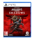 Jeu "Assassin's Creed Shadows" pour PS5 - UBISOFT en promo chez Carrefour Jeu "Assassin's Creed Shadows" pour PS5 - UBISOFT dans le catalogue Carrefour