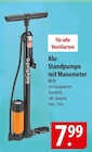 Alu-Standpumpe mit Manometer Angebote von Prophete bei famila Nordost Stralsund für 7,99 €