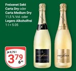 Sekt Carta Dry Angebote von Freixenet bei GLOBUS Halle für 3,79 €