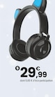 Casque lumineux bluetooth | 3 ans en promo chez JouéClub Troyes à 29,99 €