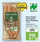 echt & gut Bio Wiener Würstchen im Angebot bei Marktkauf in Ulm echt & gut Bio Wiener Würstchen Angebote von Unsere Heimat bei Marktkauf Ulm für 2,99 €