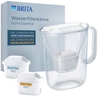 Wasserfilterkanne »Style Essential« von BRITA für 19,99 € bei REWE im Angebot Wasserfilterkanne »Style Essential« von BRITA im aktuellen REWE Prospekt