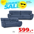 Utah 2,5-Sitzer + 2-Sitzer Sofa Angebote von Seats and Sofas bei Seats and Sofas Elmshorn für 599,00 €