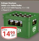 Helles Angebote von Erdinger Brauhaus bei GLOBUS Ludwigshafen für 14,99 €