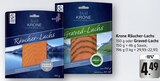 Räucher-Lachs Angebote von Krone Fisch bei E center Nürtingen für 4,49 €