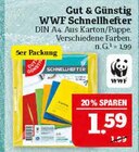 WWF Schnellhefter im Angebot bei Marktkauf in Coburg WWF Schnellhefter Angebote von Gut & Günstig bei Marktkauf Coburg für 1,59 €