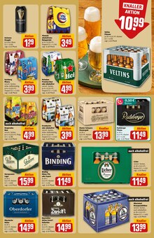 Bier im REWE Prospekt "Dein Markt" mit 30 Seiten (Frankfurt (Main))