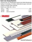 Basic Line Kompaktplatte Angebote von Mammut bei Holz Possling Berlin für 47,95 €