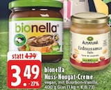 Nuss-Nougat-Creme im Angebot bei EDEKA in Bielefeld Nuss-Nougat-Creme Angebote von bionella bei EDEKA Bielefeld für 3,49 €