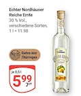 GLOBUS - Echter Nordhäuser Reiche Ernte Angebot im Prospekt Echter Nordhäuser Reiche Ernte bei GLOBUS im Prospekt "" für 5,99 €