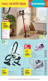 Aspirateur en promo dans le catalogue Carrefour Market à la page 11