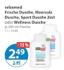 Frische Dusche im V-Markt Prospekt Frische Dusche von sebamed im aktuellen V-Markt Prospekt für 2,49 €