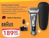 Rasierer Series 9 9325s Angebote von Braun bei GLOBUS Kaiserslautern für 189,00 €