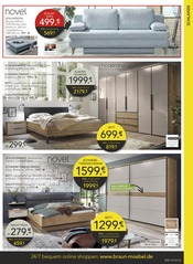 Couch im BRAUN Möbel-Center Prospekt in Homburg Aktueller BRAUN Möbel-Center Prospekt mit Couch, "SSV - VERKAUF SOLANGE DER VORRAT REICHT", Seite 3