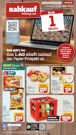 Aktueller nahkauf Prospekt mit Cola, "nichts liegt näher", Seite 1