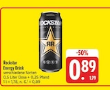 Energy Drink Angebote von Rockstar bei E center Freital für 0,89 €
