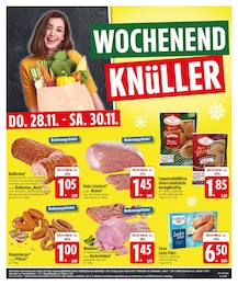 Lachsfilet im EDEKA Prospekt GROSSE WEIHNACHTS-VERLOSUNG auf S. 27