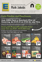 EDEKA Prospekt für Altenkirchen mit 24 Seiten EDEKA Prospekt für Altenkirchen: "Aktuelle Angebote", 24 Seiten, 22.09.2025 - 27.09.2025