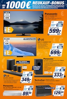 Fernseher im expert Prospekt "BIS ZU 1000€ NEUKAUF-BONUS SICHERN!" mit 8 Seiten (Cottbus)