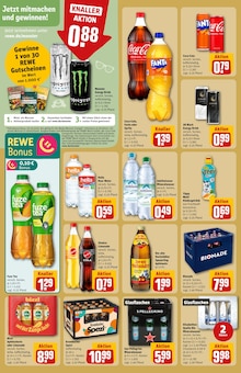 Cola im REWE Prospekt "Dein Markt" mit 32 Seiten (Aschaffenburg)