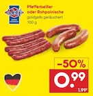 Netto Marken-Discount Ebersdorf - Pfefferbeißer oder Rohpolnische Angebot im Prospekt Pfefferbeißer oder Rohpolnische bei Netto Marken-Discount im Ebersdorf Prospekt für 0,99 €
