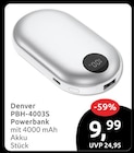 PBH-4003S Powerbank Angebote von Denver bei budni Norderstedt für 9,99 €