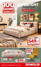 Aktueller Segmüller Prospekt mit Fernsehsessel, "Highlight Angebote", Seite 1