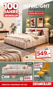 Relaxsessel im Segmüller Prospekt "Highlight Angebote" mit 32 Seiten (Heidelberg)