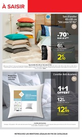 Promos Taie D'oreiller dans le catalogue "L'ÉTÉ EN MAILLOT, LA RENTRÉE EN GRANDS CARREAUX." de Carrefour à la page 23 Promos Taie D'oreiller dans le catalogue "L'ÉTÉ EN MAILLOT, LA RENTRÉE EN GRANDS CARREAUX." de Carrefour à la page 23
