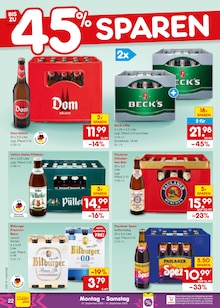 Becks im Netto Marken-Discount Prospekt "Aktuelle Angebote" mit 71 Seiten (Aachen)