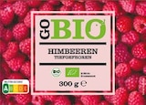 Himbeeren, Heidelbeeren oder Erdbeeren von GO BIO für 1,99 € bei Netto mit dem Scottie im Angebot Himbeeren, Heidelbeeren oder Erdbeeren von GO BIO im aktuellen Netto mit dem Scottie Prospekt