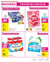 Prix et réduction Lait dans le prospectus Carrefour Market en cours Offre Lait dans le catalogue Carrefour Market du moment à la page 4