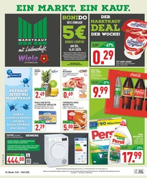 Marktkauf Prospekt für Extertal mit 20 Seiten Marktkauf Prospekt für Extertal: "Aktuelle Angebote", 20 Seiten, 13.01.2025 - 18.01.2025