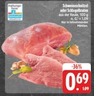 Schweineschnitzel oder Schlegelbraten bei EDEKA im Prospekt "" für 0,69 €