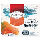 Saumon fumé - DELPEYRAT en promo chez Carrefour Versailles à 6,99 €