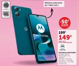 Motorola g06 power en promo chez Super U Motorola g06 power dans le catalogue Super U