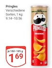 Pringles im Angebot bei GLOBUS in Erlangen Pringles Angebote bei GLOBUS Erlangen für 1,69 €