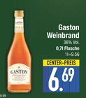 Brandy im EDEKA Prospekt Weinbrand von Gaston im aktuellen EDEKA Prospekt für 6,69 €